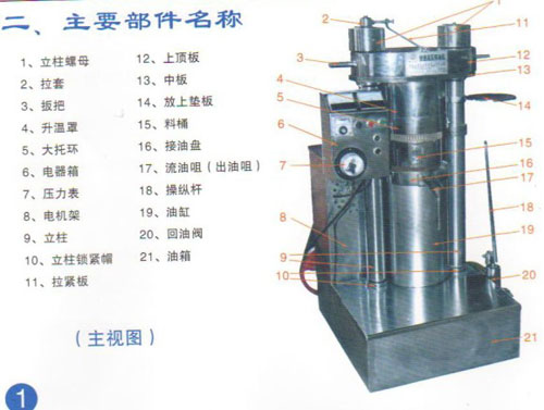 液壓榨油機 液壓榨油機